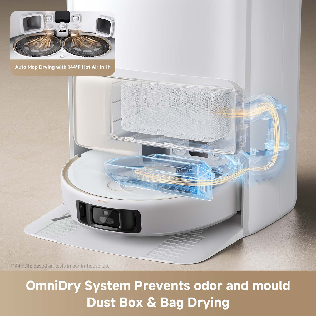 MOVA V50 Ultra Robot Vacuum-Refurbished