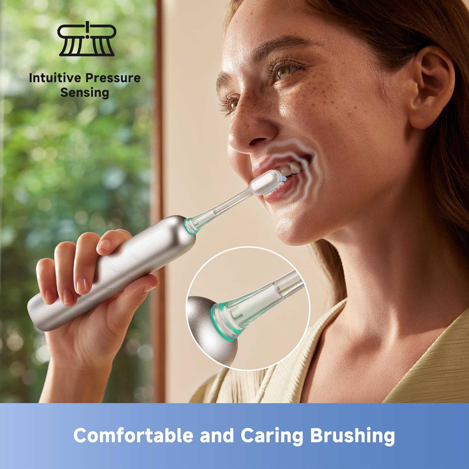 MOVA Fresh Pro 3D Clean Electric Toothbrush-Open Box