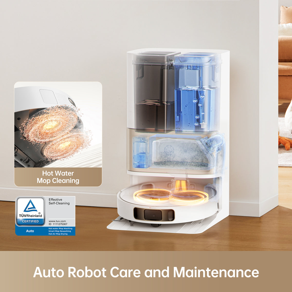 Dreame L10s Pro Ultra Heat Robot Vacuum and Mop-Refurbished