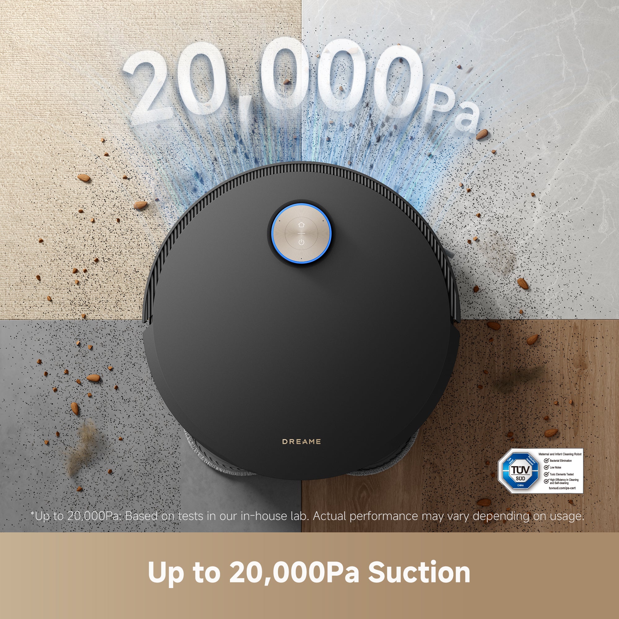 Dreame X50 Ultra Robot Vacuum and Mop-Refurbished