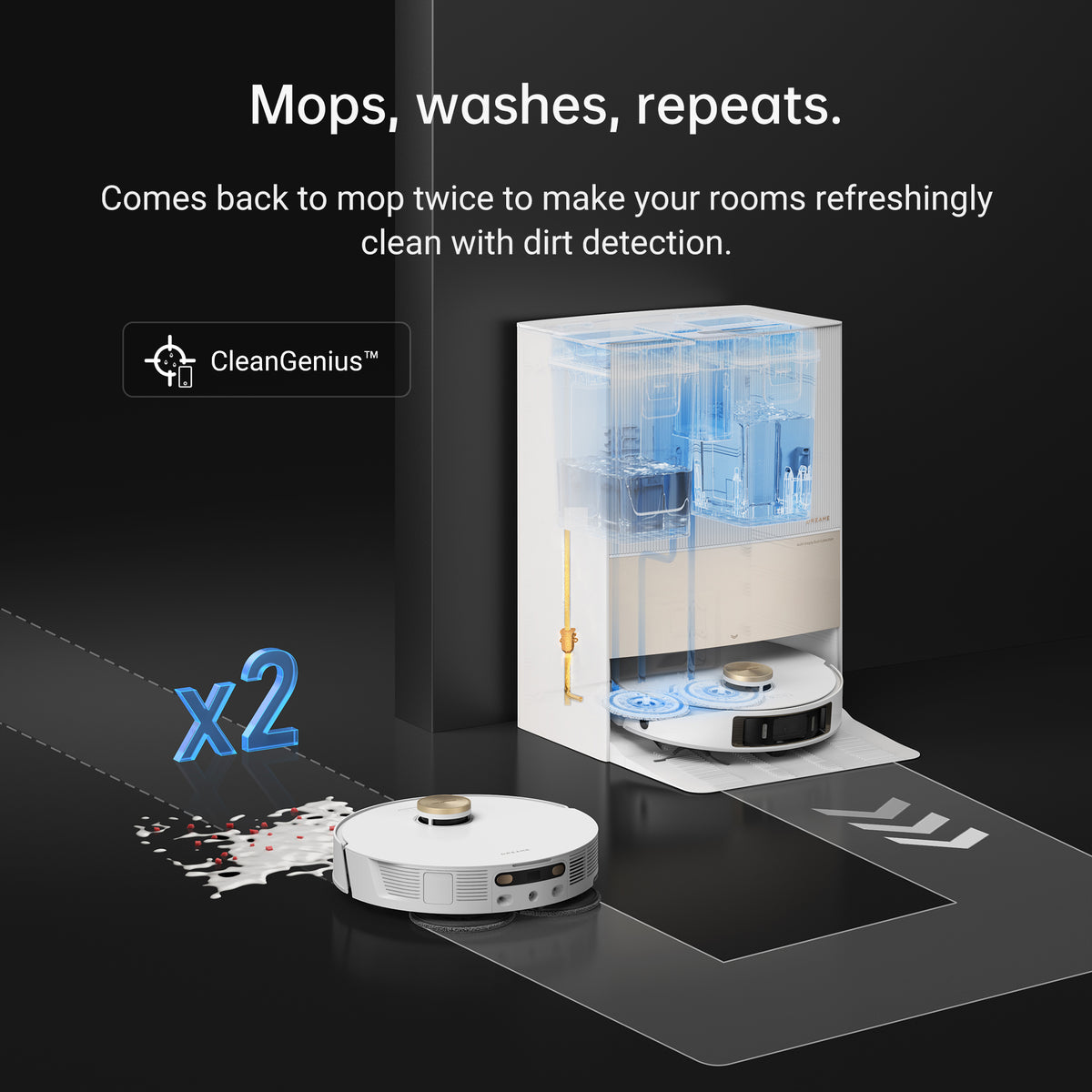 Dreame L20 Ultra Robot Vacuum and Mop Cleaner-Refurbished