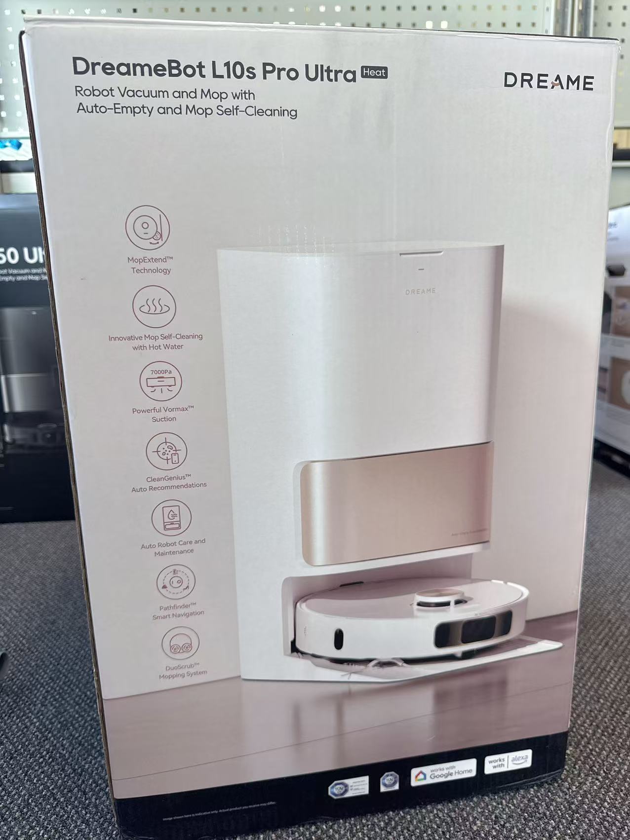 Dreame L10s Pro Ultra Heat Robot Vacuum and Mop-Refurbished