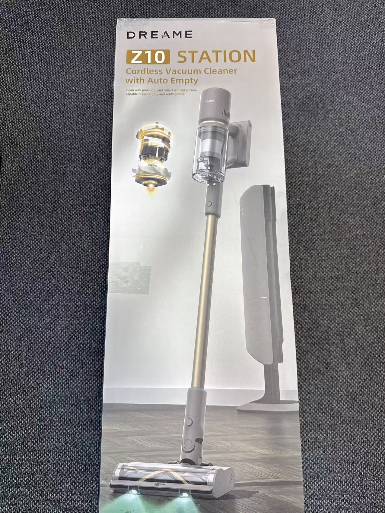 Dreame Z10 Station Cordless Stick Vacuum with Self Empty Hub-Refurbished