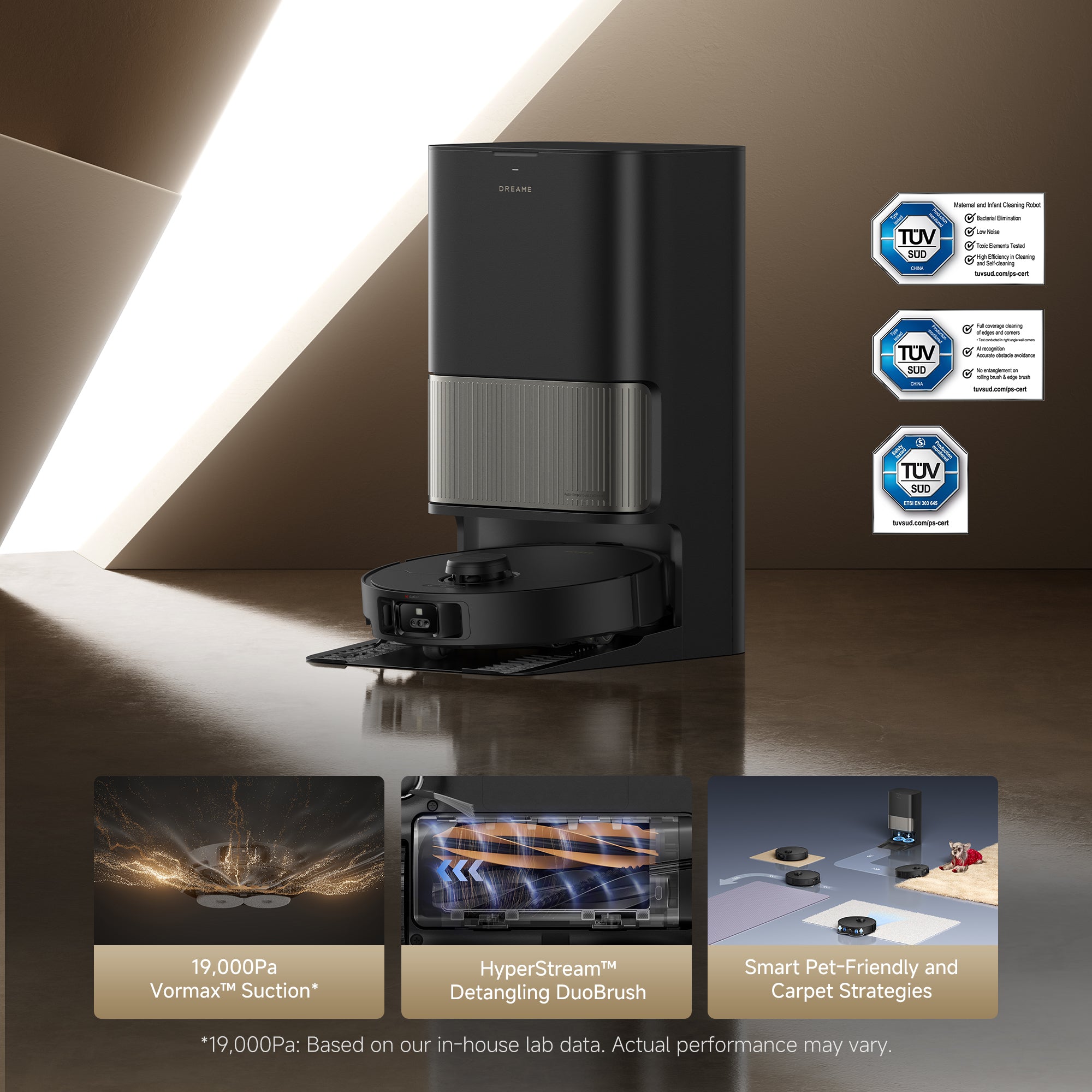 Dreame L40S Pro Ultra Robot Vacuum and Mop-Refurbished