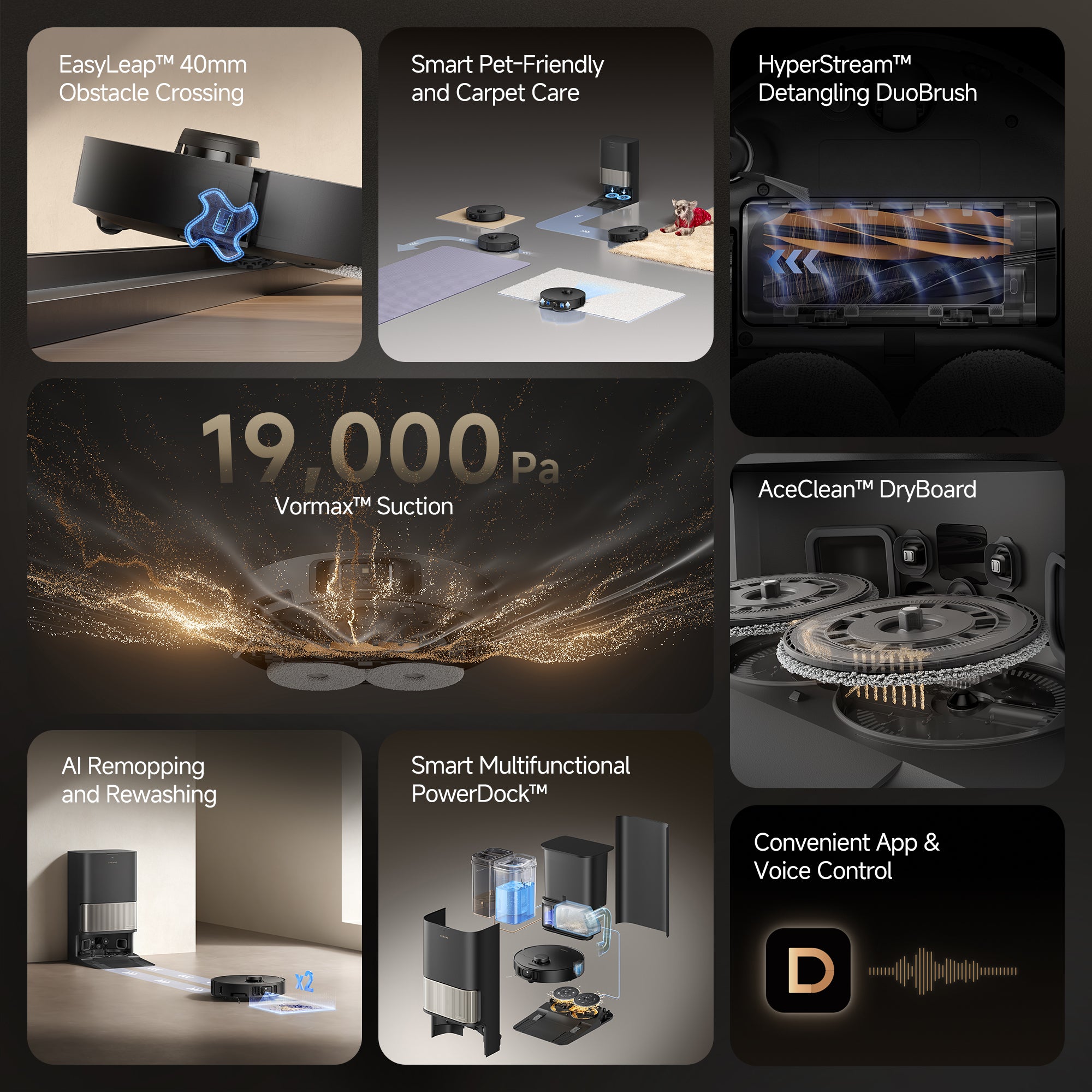 Dreame L40S Pro Ultra Robot Vacuum and Mop-Refurbished