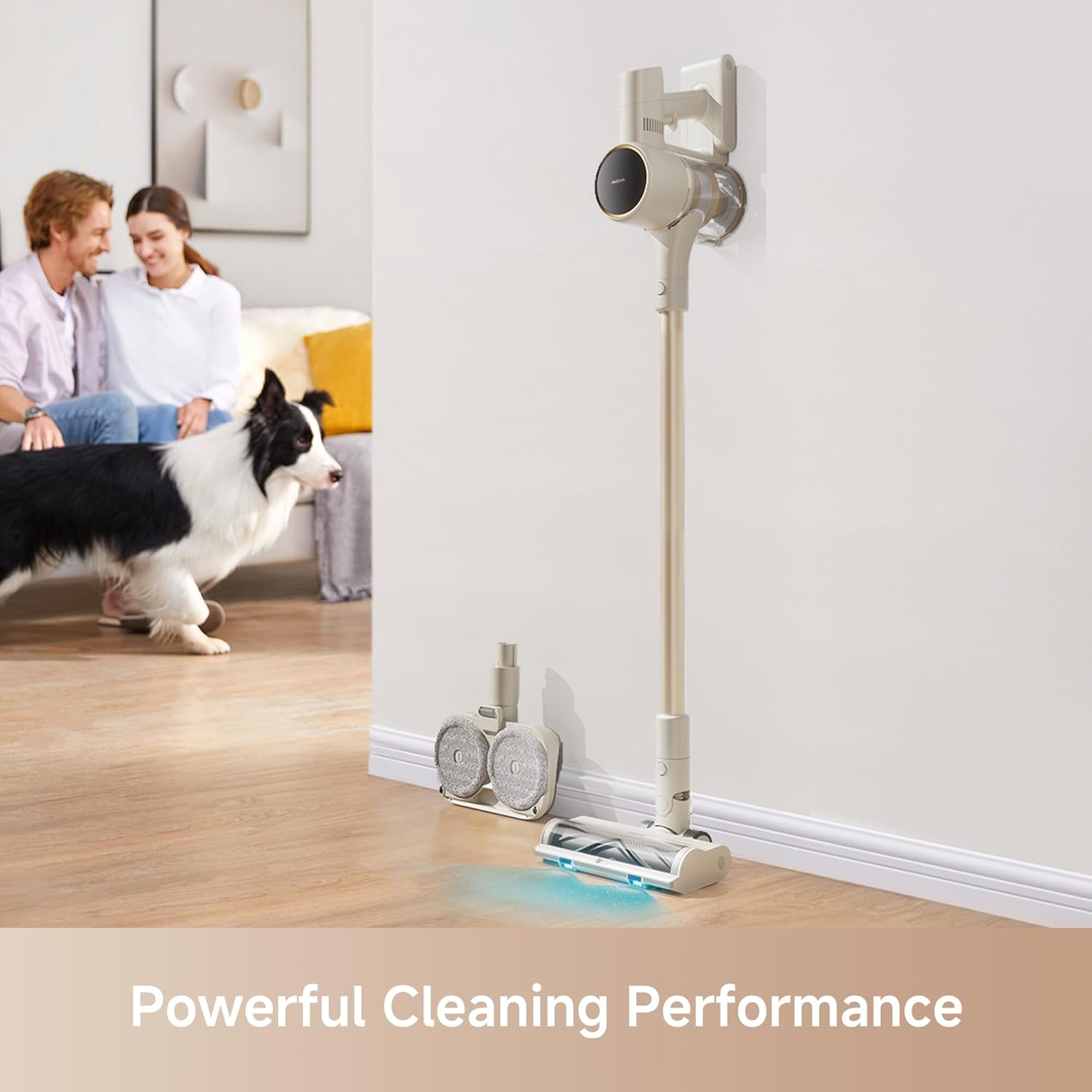 MOVA S3 Detect Aqua Upright Vacuum-Open Box