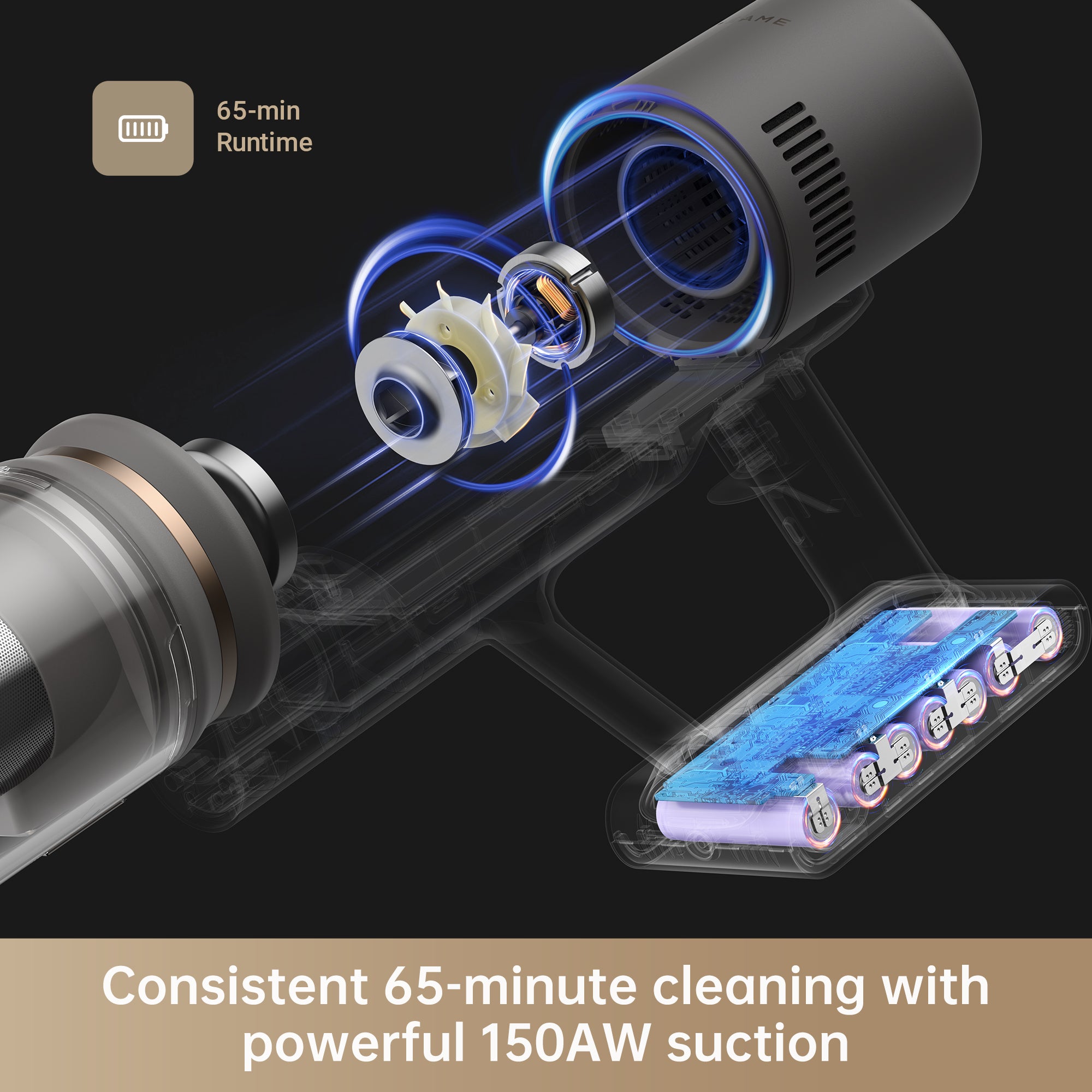 Dreame Z10 Station Cordless Stick Vacuum with Self Empty Hub-Refurbished