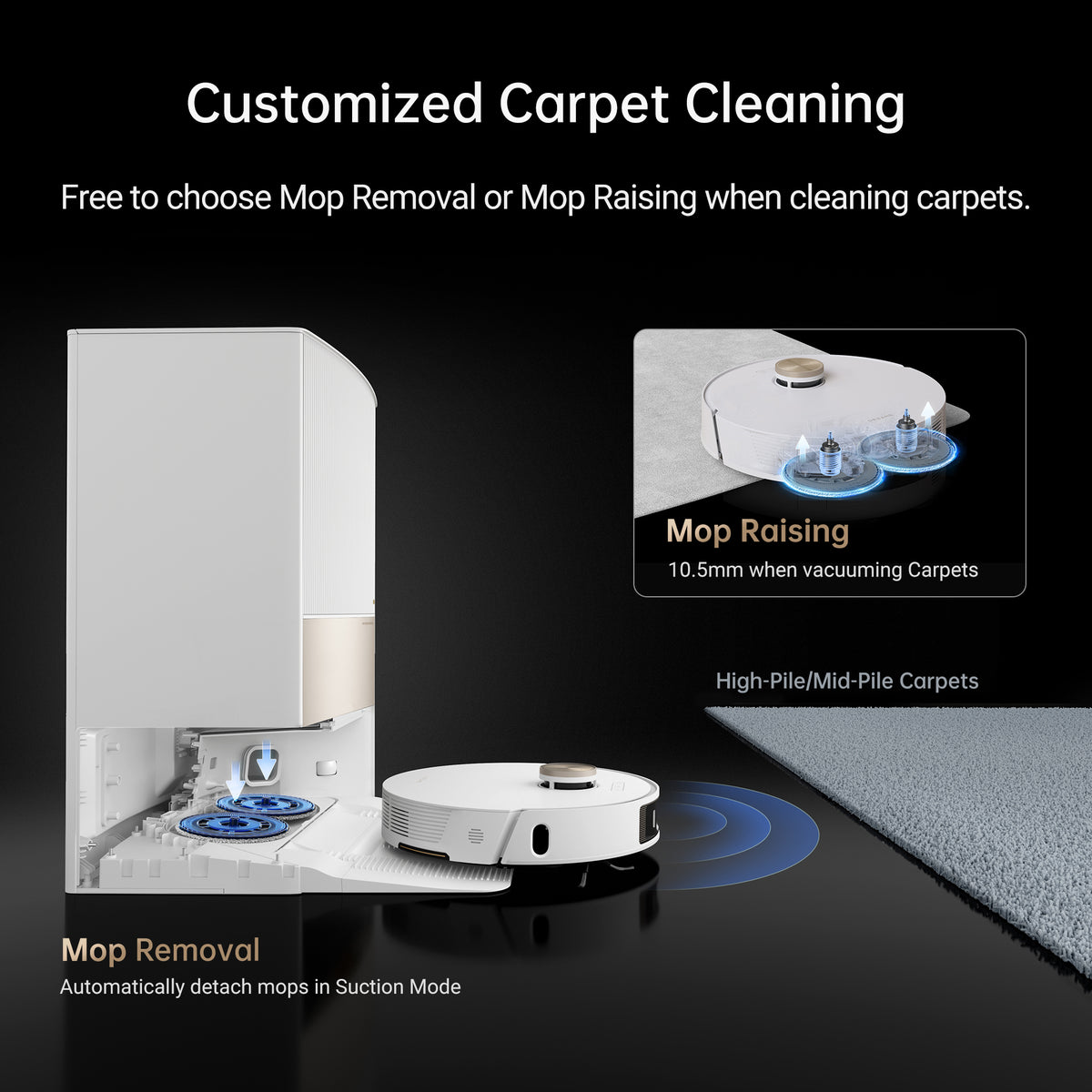 Dreame L20 Ultra Robot Vacuum and Mop Cleaner-Refurbished